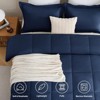 BAGOKIE 2/3 Pieces Comforter Set Box Stitched Bed Set for All Seasons - 4 of 4