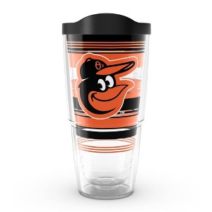 MLB Baltimore Orioles 24oz Hype Stripes Classic Tumbler - 1 of 4
