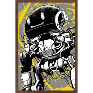 Trends International Netflix The Electric State - Herman By Chris Askham Framed Wall Poster Prints - 1 of 4