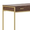 Martha Stewart Ollie Home Office Desk with 3 Drawers - 4 of 4