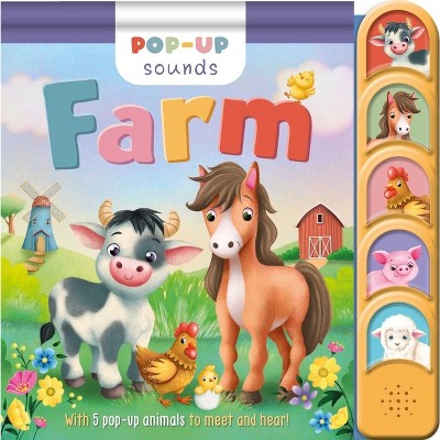 Pop-Up Sounds Farm - by  Igloobooks (Board Book)