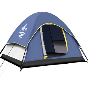 Crenova 1-3 Person Camping Tent, Waterproof & Windproof, Easy Setup Portable for Backpacking, Hiking & Beach - 1 of 4