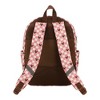 Disney Mickey Mouse Adult Pink Checkered 16.5" Travel Backpack - 4 of 4