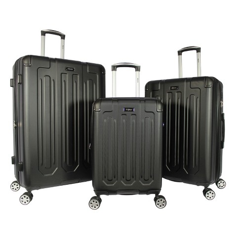 Dejuno Tutin 3 piece Hardside Spinner Luggage Set With Tsa Lock Target