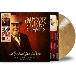 Johnny Lee - Lookin' For Love & Other Great Hits - Re-Recorded (Colored Vinyl Gold Limited Edition) - 1 of 1