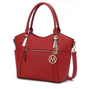 MKF Collection Janise Solid Vegan Leather Tote Bag Purse by Mia K - 1 of 4