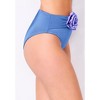 Swimsuits for All Women's Plus Size Rosette High Waist Swim Brief - 4 of 4