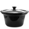 MegaChef Triple 2.5 Quart Slow Cooker and Buffet Server with 3 Ceramic Cooking Pots and Removable Lid Rests - 3 of 4