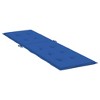 vidaXL Deck Chair Cushion Royal Blue (29.5 in. plus 41.3 in.)x19.7 in.x1.2 in. - 4 of 4