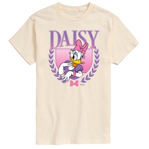 Men's - Disney - Daisy Collegiate Short Sleeve Graphic T-Shirt - 1 of 3