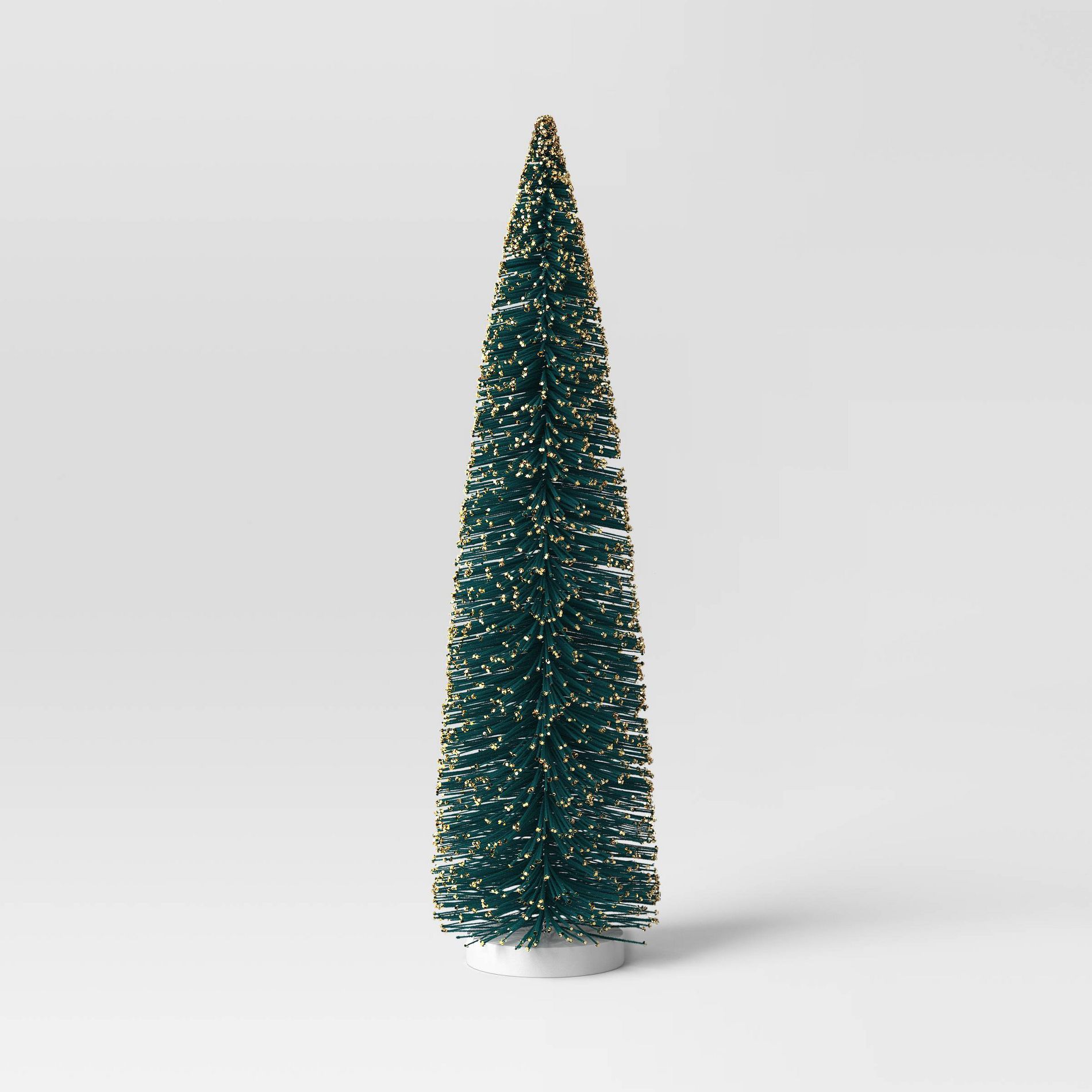 36" Christmas Flocking Tree Glitter Green - Wondershop™