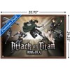 Trends International Attack on Titan: Season 4 - Collage Framed Wall Poster Prints - 3 of 4