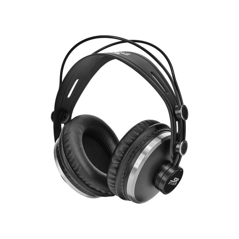 Monoprice Over Ear Closed-Back Pro Monitoring Headphones, Suitable For Recording and All Music Production Tasks (Mixing and Track Monitoring), 1 of 7