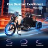 Ride On 3 Wheelers Go Kart for Kids, 24V 14Ah Battery Two 300W Motors - 3 of 4