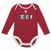 NCAA Indiana Hoosiers Infant Boys' 2pk Long Sleeve Bodysuit - 3 of 4