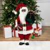 Northlight  Animated and Musical Santa Claus with Candle Christmas Figure - 2' - 2 of 4