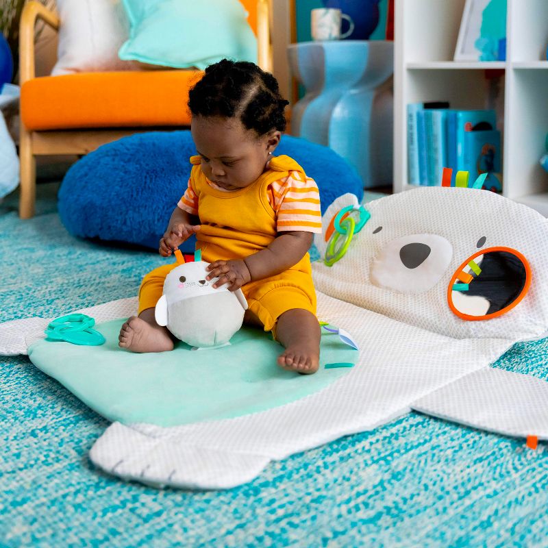 Bright Starts Tummy Time Prop &#38; Play Mat, 4 of 24