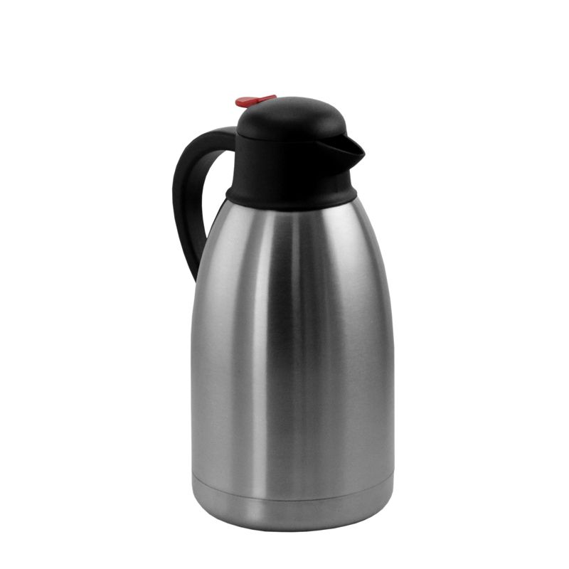 MegaChef 2L Stainless Steel Thermal Beverage Carafe for Coffee and Tea, 4 of 5