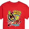 Men's - Marvel - Iron Man Sticker Style Short Sleeve Graphic T-Shirt - 2 of 4