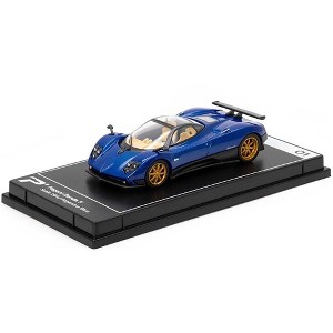 PosterCars - 1:64 Scale Pagani Zonda F Argentina Blue Hypercar League Collection No.1 - 1 of 4