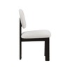 Meridian Furniture,Napa Boucle Fabric Dining Chair, Set of 2 - 4 of 4