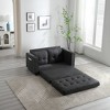 3 Fold Sofa,Convertible Futon Couch sleeper sofabed,Space saving loveseat,Pull Out Couch Bed for Living Room - 3 of 4