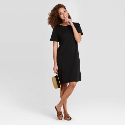 black t shirt dress target