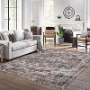 Area Rugs for Living Room Bedroom Non Slip Machine Washable Soft Vintage Rugs Low Pile Large Rug for Dining Room Office Nursery - 2 of 4
