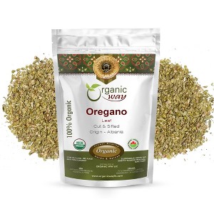 Organic Oregano Leaf Cut & Sifted 8 Oz - 1 of 4