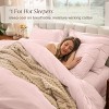 100% Organic Cotton Percale Duvet Cover and Sham Set by Bare Home - 3 of 4