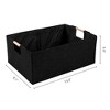REGALWOVEN Fabric Collapsible Large Capacity Open Storage Bins 1 Pack - 4 of 4