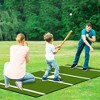Dexmalle 10x3.8 ft Indoor/Outdoor Portable Baseball Softball Hitting Mat - 3 of 4
