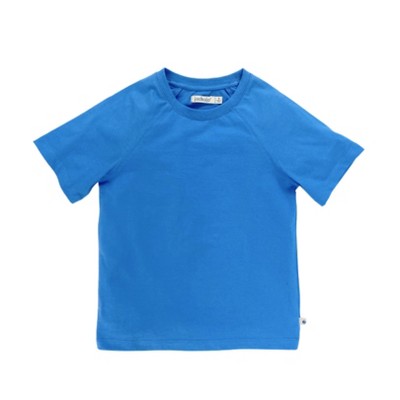 Kids' Organic Raglan T-shirt Regatta Blue - Jackalo