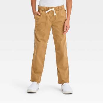 Boys' Super Stretch Relaxed Tapered Pull-on Cargo Pants - Cat & Jack™ Olive  Green 5 : Target
