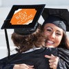 Big Dot of Happiness Orange Grad - Best is Yet to Come - Orange Graduation Cap Decorations Kit - Grad Cap Cover - 2 of 4