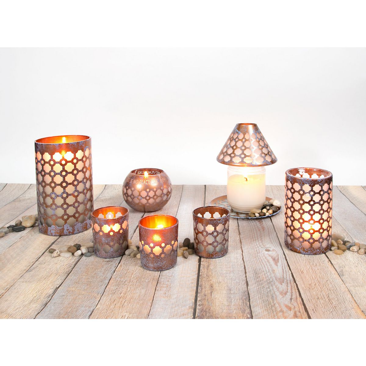 Pavilion Gift Company - Love Lives Here Bronze - Wax Warmer - Therapy Device Accessories and Parts - thumbnail 2