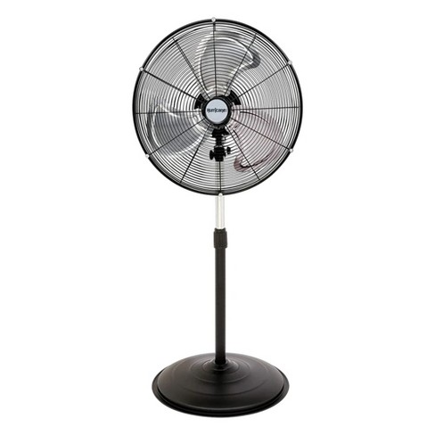 Lasko 16 Oscillating Pedestal Floor Fan with Multiple Speed Options, Fully  Adjustable Height & Safety Fused Plug Included, White Finish 