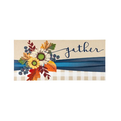 Evergreen Fall Floral Gather Sassafras Switch Mat