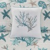 Gracie Mills Koreen 6-Piece Coastal Bliss Cotton Sateen Quilt Set with Throw Pillows - King/California King - Blue - image 3 of 4