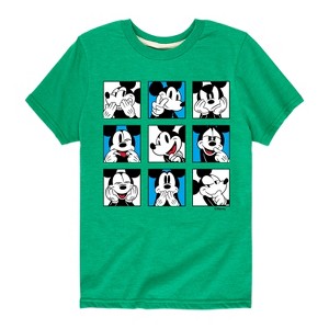 Boys' - Disney - Mickey Grid Short Sleeve Graphic T-Shirt - 1 of 4