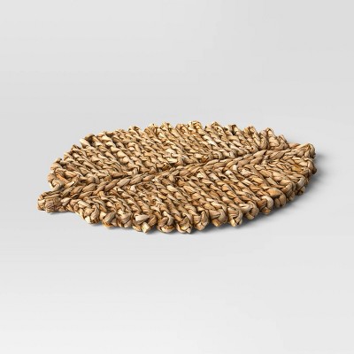 Seagrass Leaf Trivet Dark Brown - Threshold™ This item is not available