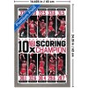Trends International Michael Jordan - 10x NBA Scoring Champion Framed Wall Poster Prints - 3 of 4