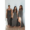 Women's Cotton Ribbed Aisling Skirt in Iron by Tomorrow Studio - 2 of 4