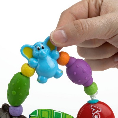nuby safari friends baby teether