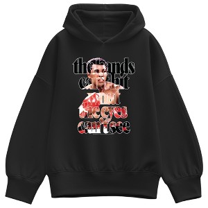 Women's Muhammad Ali Hands Can't Hit Ali Oversized Fleece Hoodie