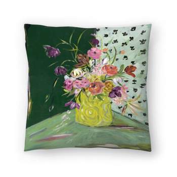 Americanflat Botanical Farmhouse There Are Always Flowers Throw Pillow By Bari J.