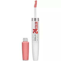 Maybelline Super Stay 24 2-Step Long Lasting Liquid Lipstick - All Night Apricot - 0.14 fl oz