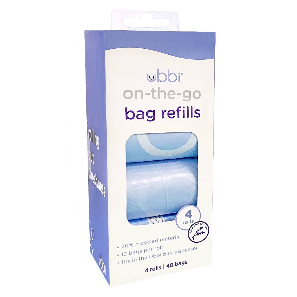 Photos - Other for Child's Room Pearhead Ubbi On-the-Go Bags Dispenser Refills - 48ct 