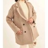 Women's Double Breasted Overcoat - PROMESA - 2 of 4