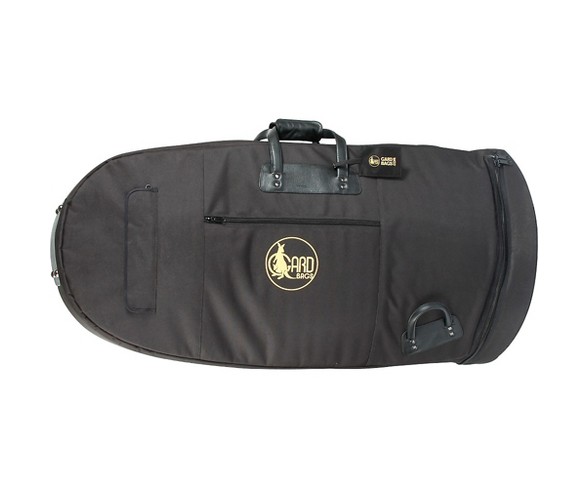 Gard Mid-Suspension Medium Tuba Gig Bag 62-MSK Black Synthetic w/ Leather Trim